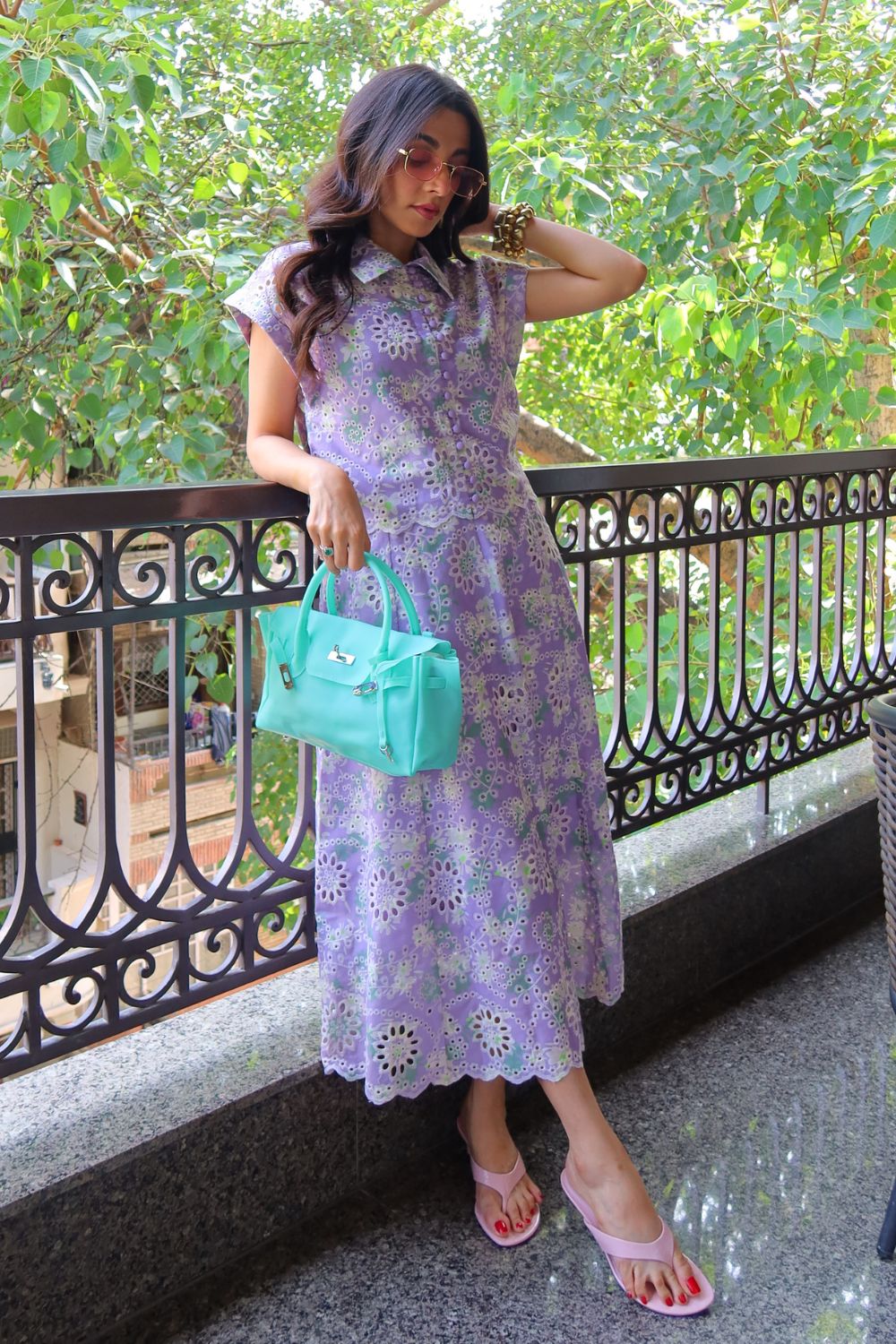 Mehakk Jain In Our The Lavender Skirt Set