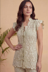 Sage Reverie Statement Co-ord Set