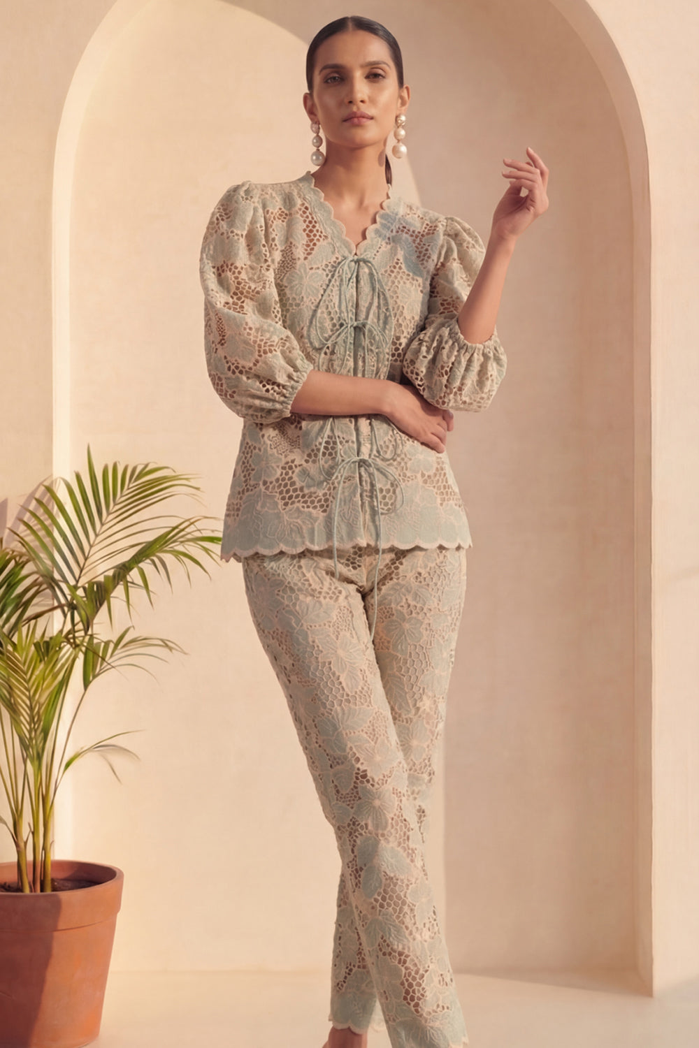 Sage Elan Co-ord Set