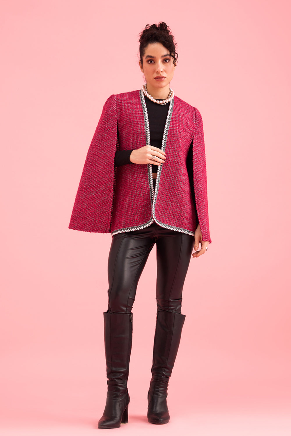 Raspberry Pink Cape
