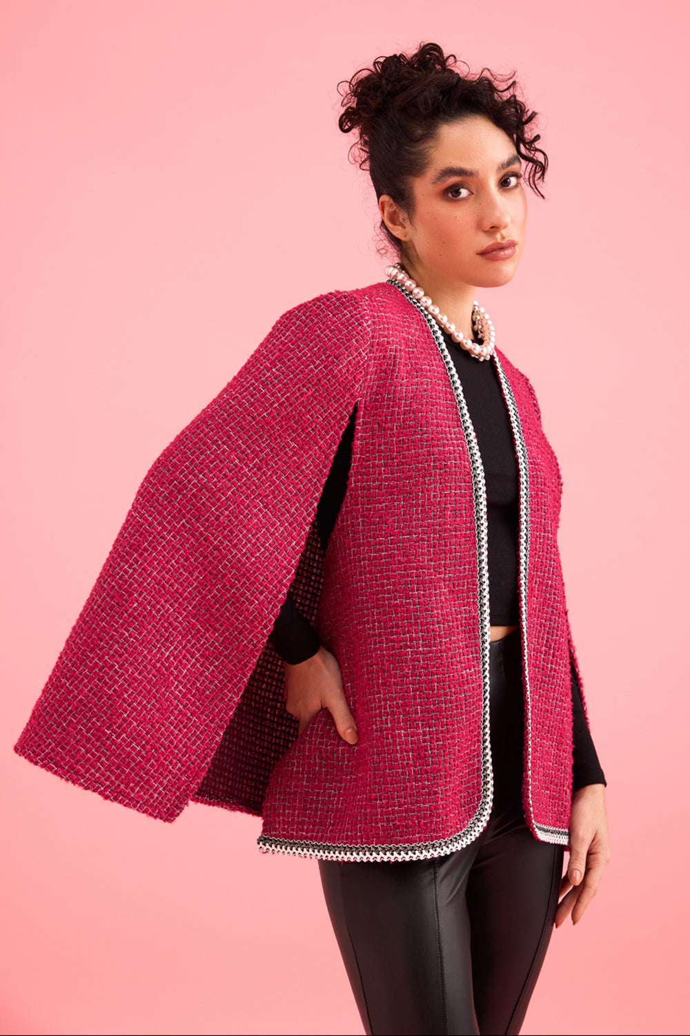 Raspberry Pink Cape
