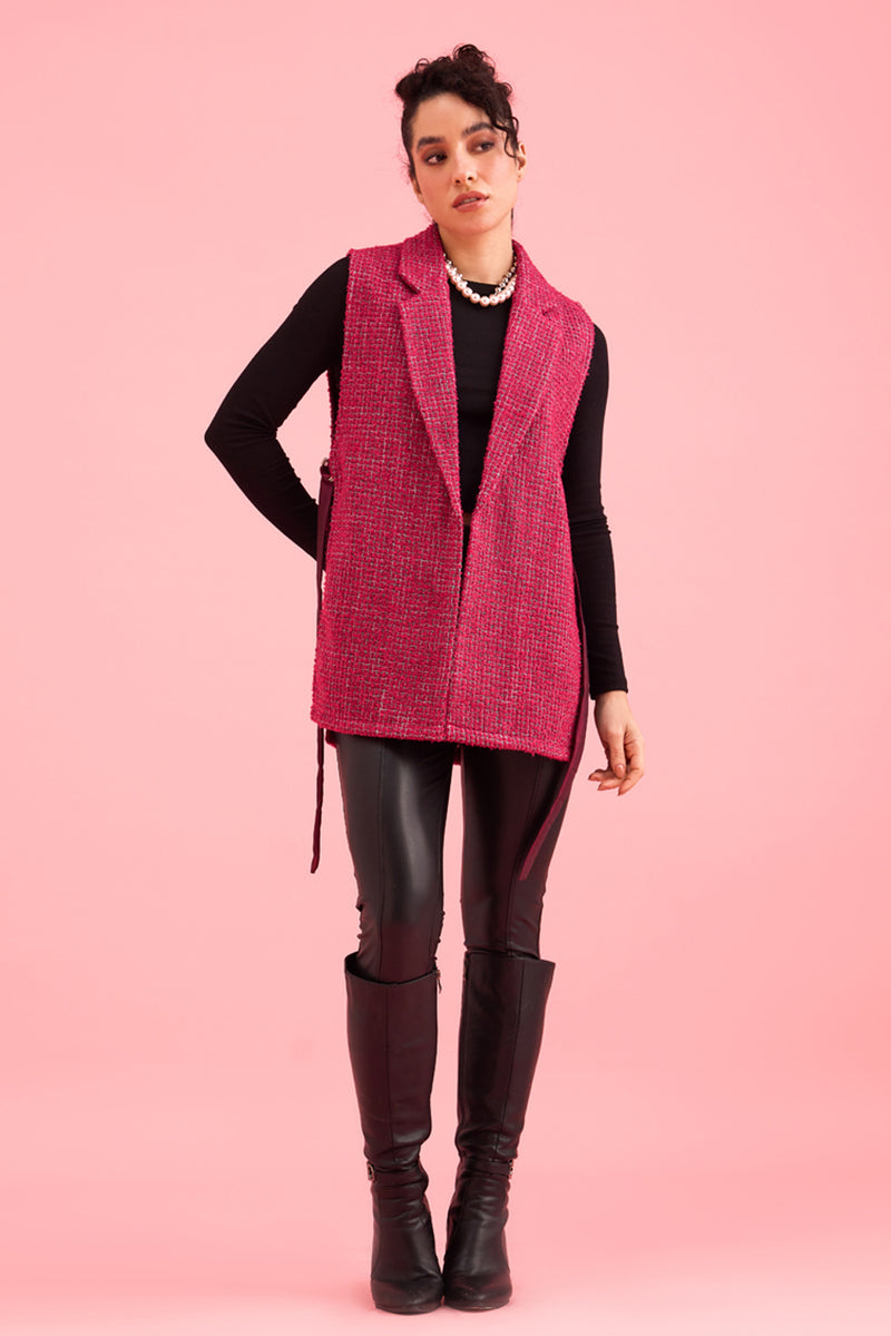 Rasberry Pink Waistcoat