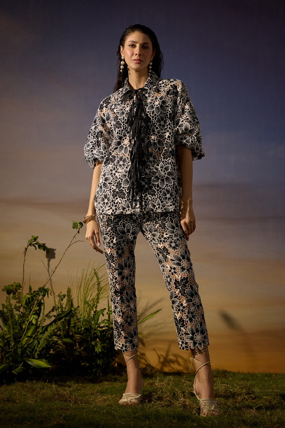 Oversize Floral Magic Co-ord Set