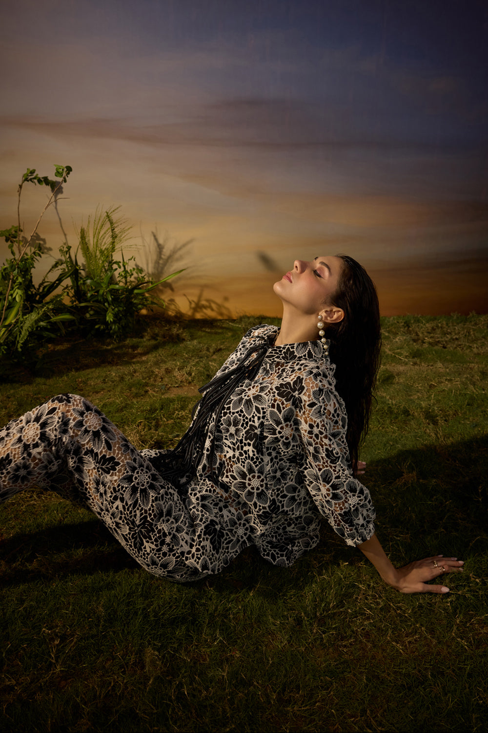 Oversize Floral Magic Co-ord Set