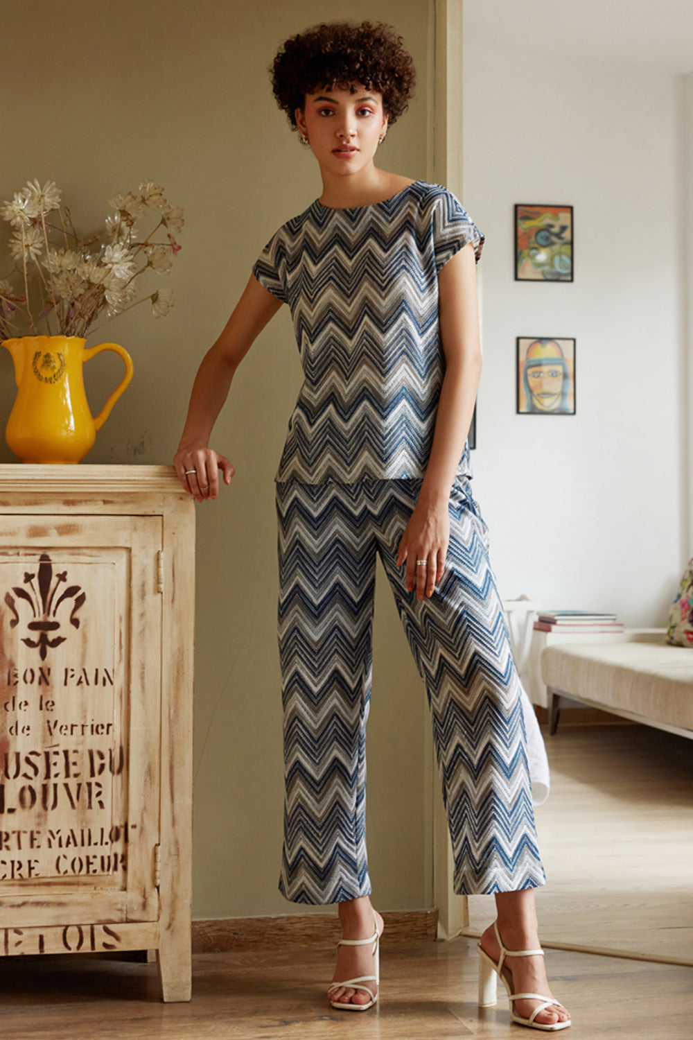 Nriti Shah In Our At Ease Knit Co-ord Set