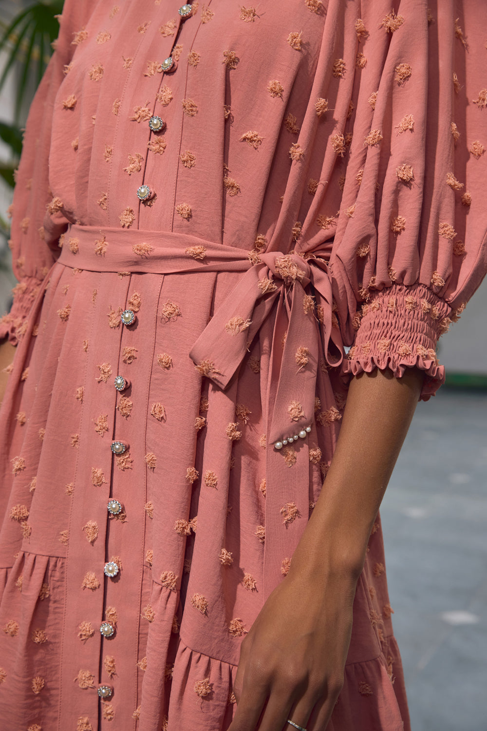 Pink Pearl Elegance Dress
