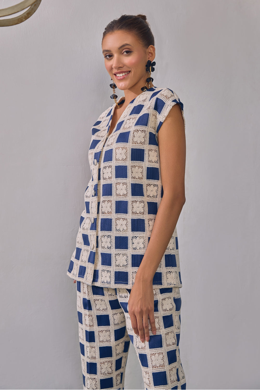 Meghna Pahwa In Our Indigo Twilight Co-ord Set