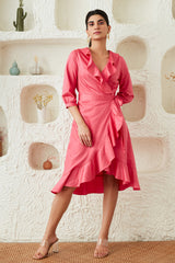 Arushi Mehra In Our Ariel Wrap Dress
