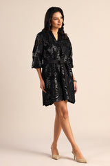 Luxe Leather Flora Dress