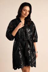 Luxe Leather Flora Dress