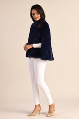 The Arctic Velour Cape