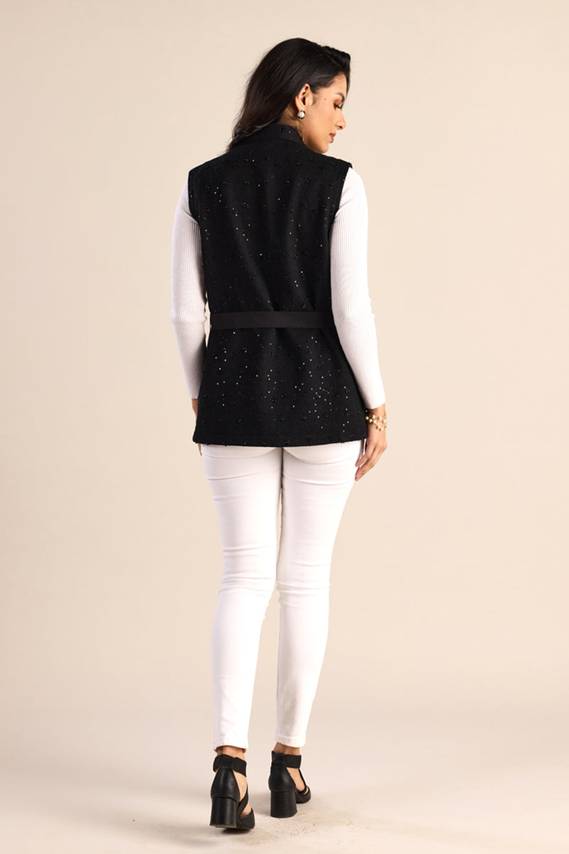 The Midnight Stella Belted Jacket