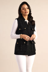 The Midnight Stella Belted Jacket