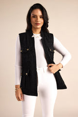 The Midnight Stella Belted Jacket