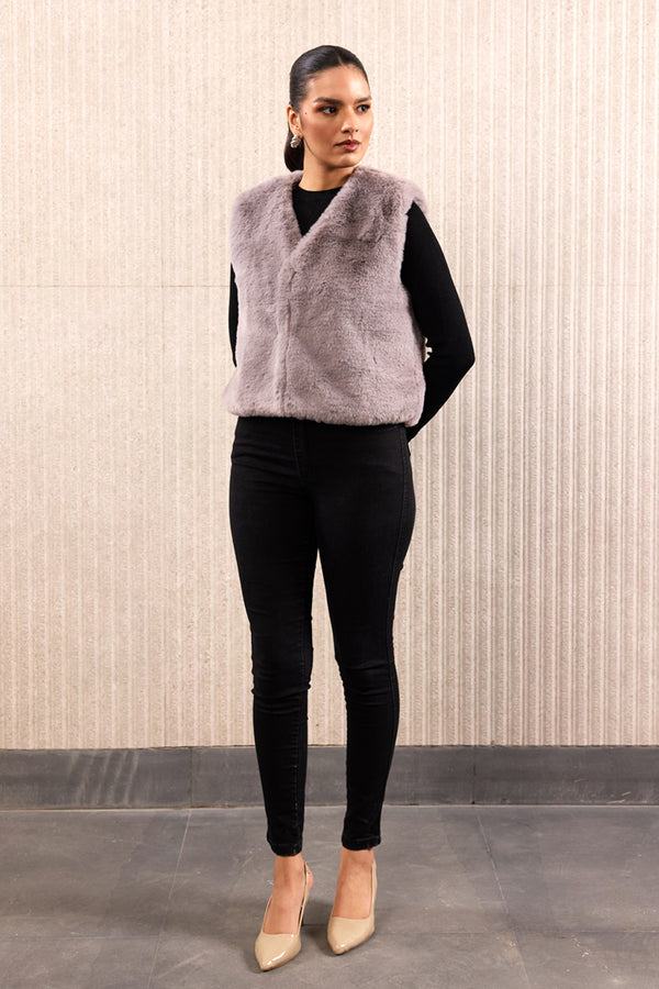 Furry Cloud Vest