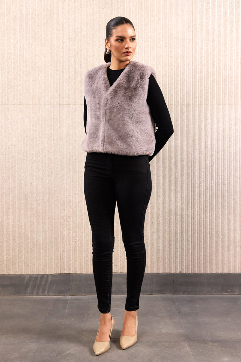 Furry Cloud Vest