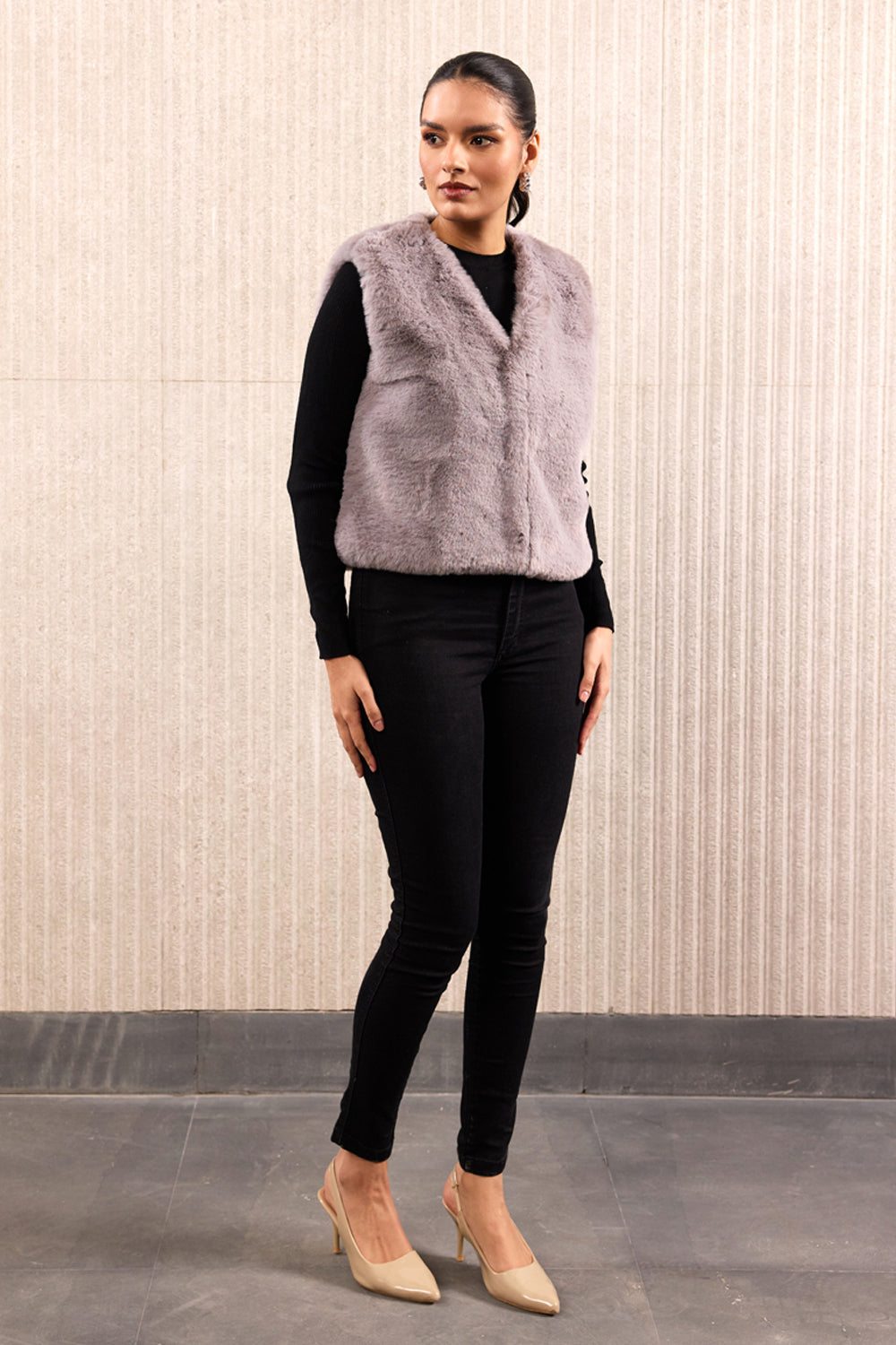 Furry Cloud Vest
