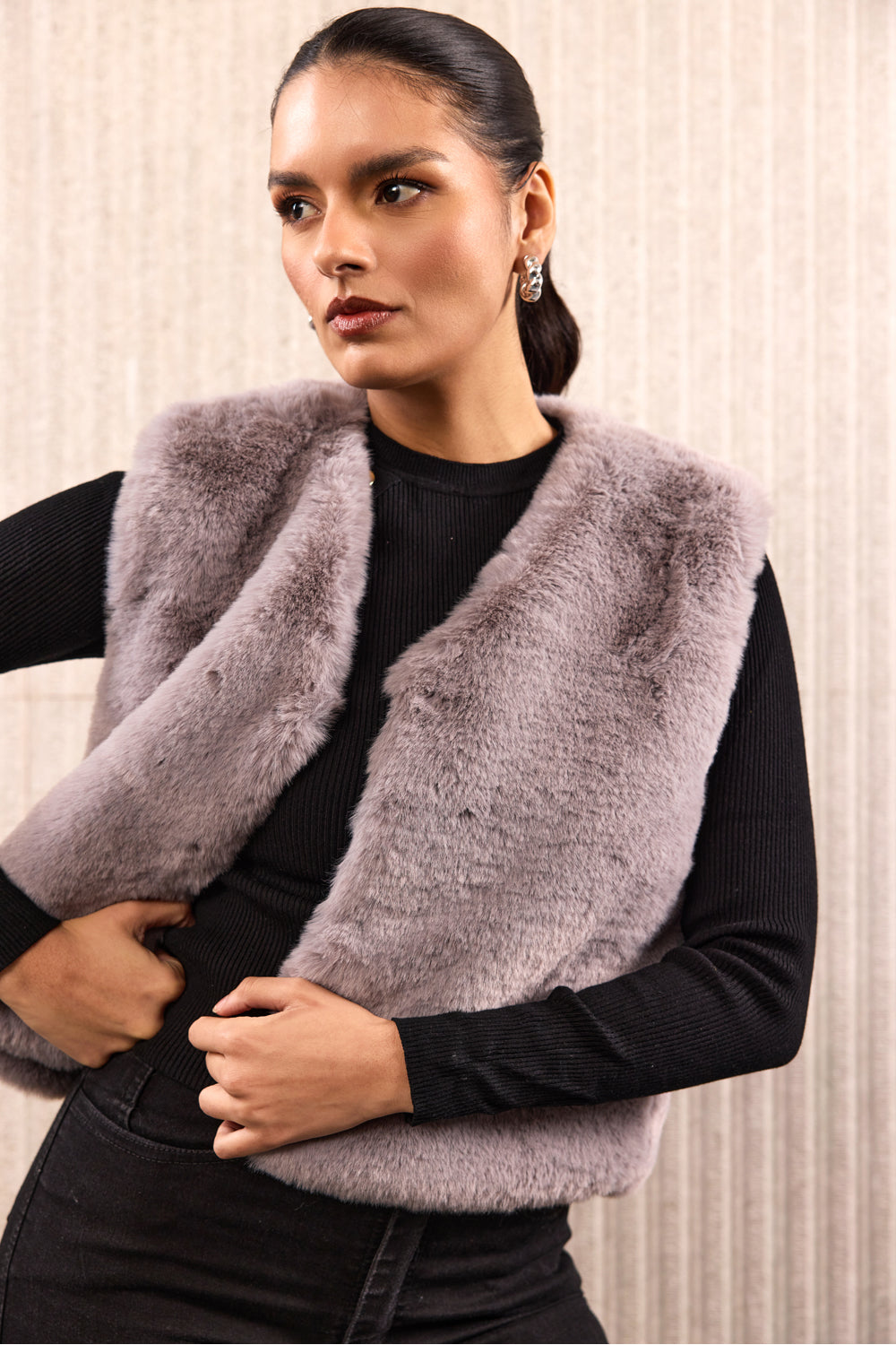 Furry Cloud Vest