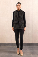 The Glided Tweed Coat