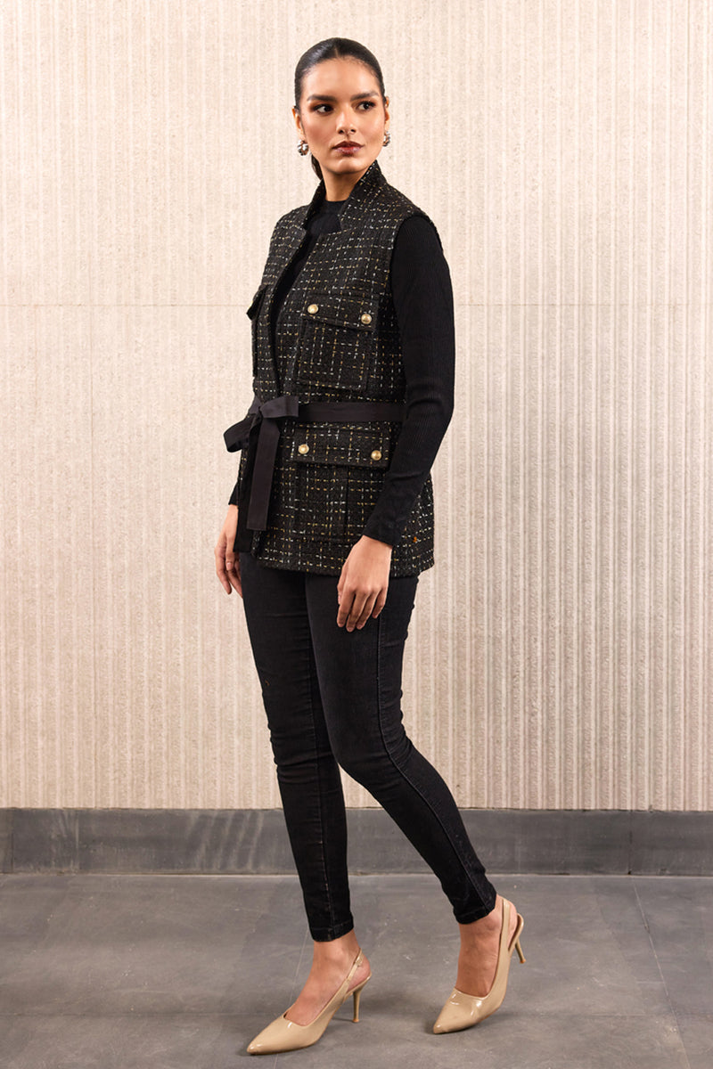 The Glided Tweed Coat