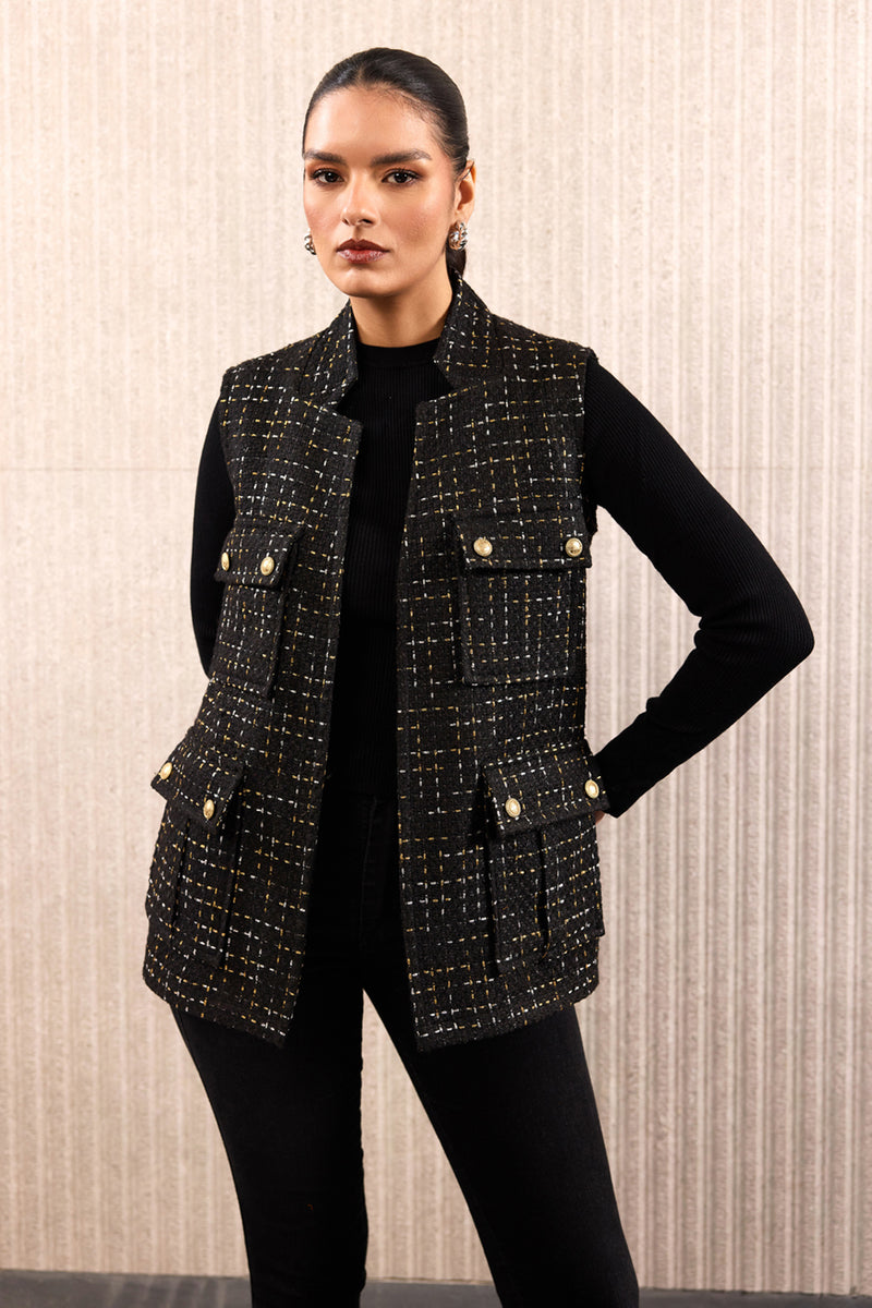 The Glided Tweed Coat