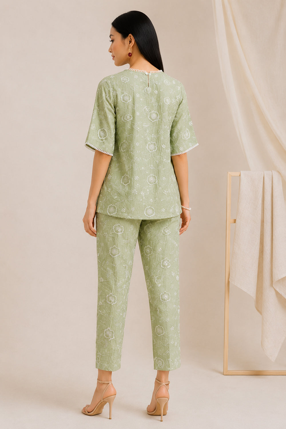 Sage Bloom Co-ord Set