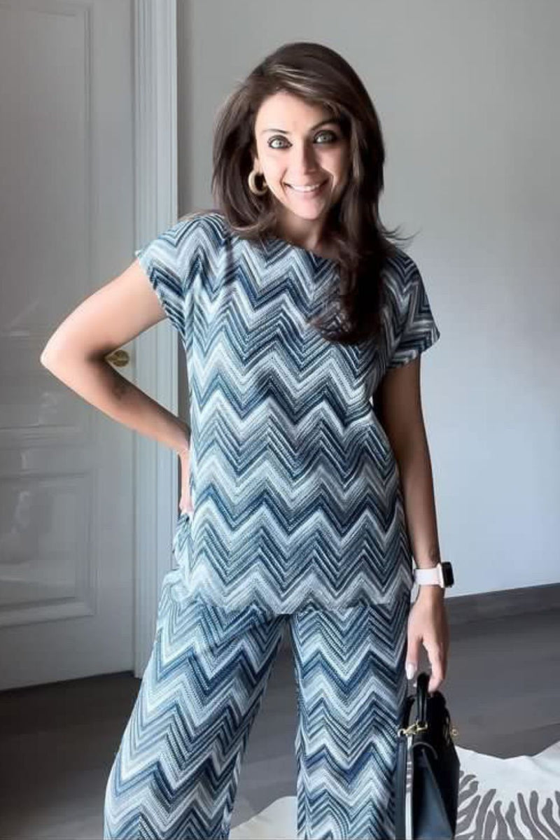 Nriti Shah In Our At Ease Knit Co-ord Set