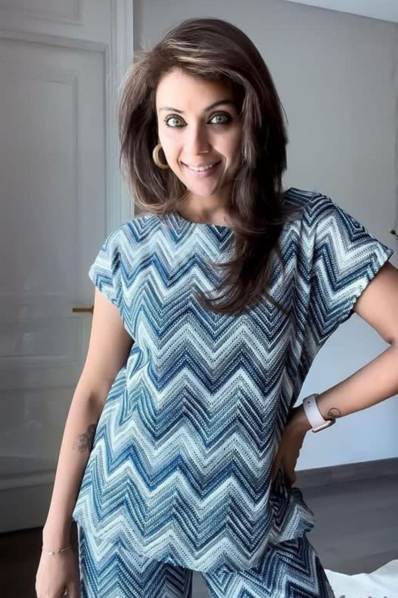 Nriti Shah In Our At Ease Knit Co-ord Set
