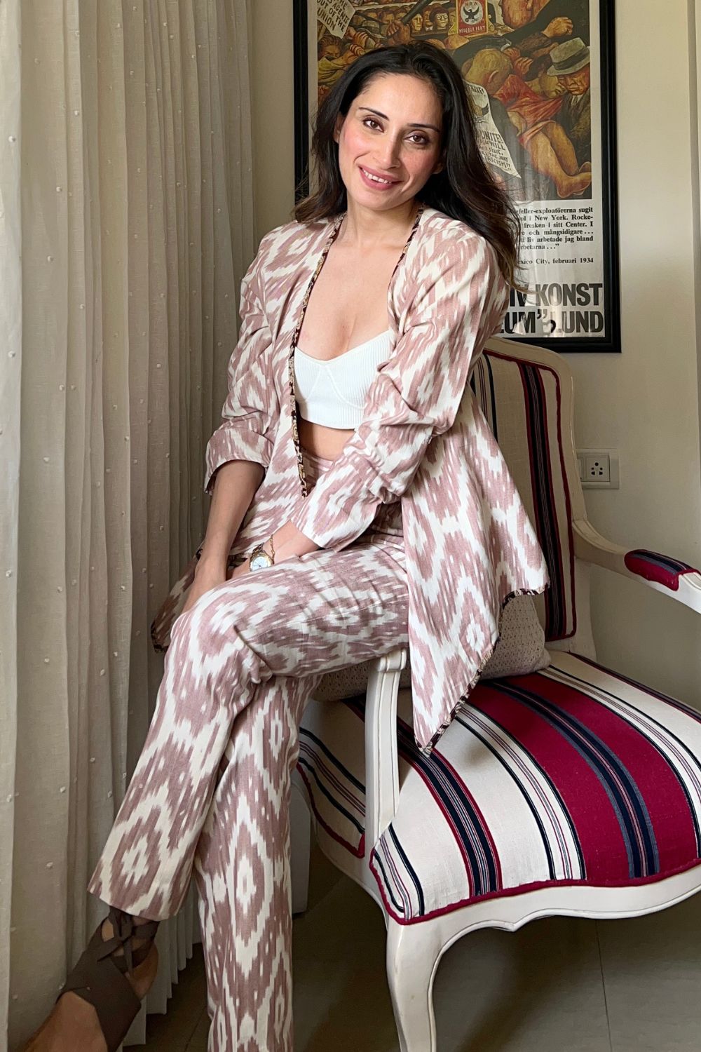 Amrita Thakur In Our Waterfall Co-ord Set