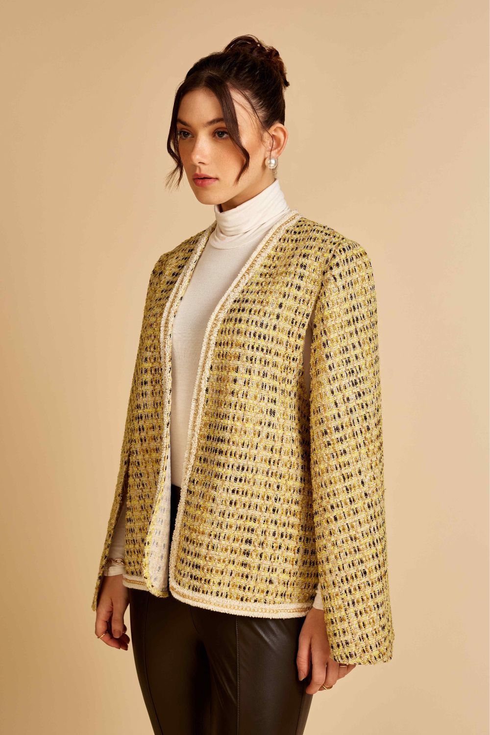 Nriti Shah In Our Gold Blaire Cape
