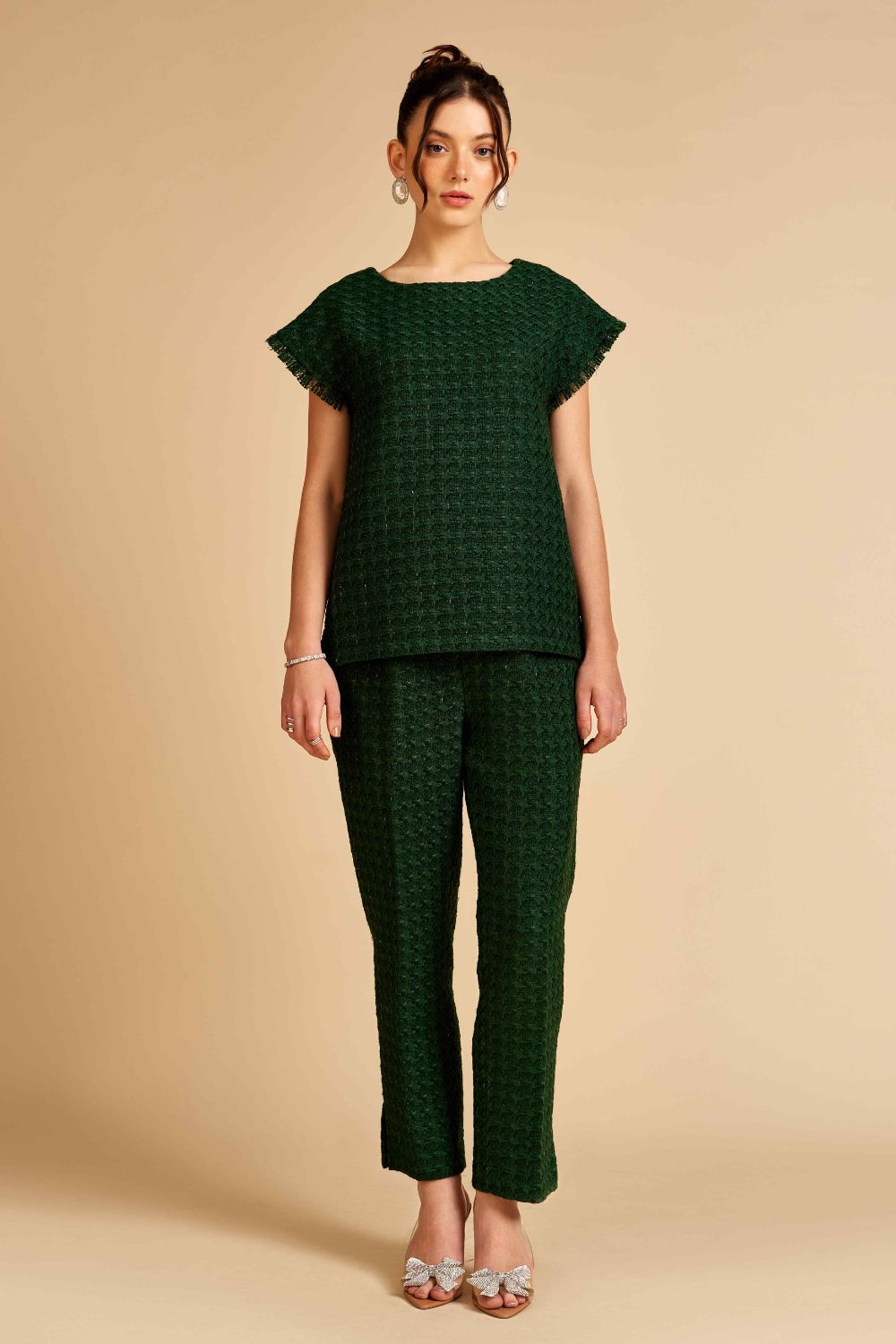 Forest Finesse Tweed Co-ord Set