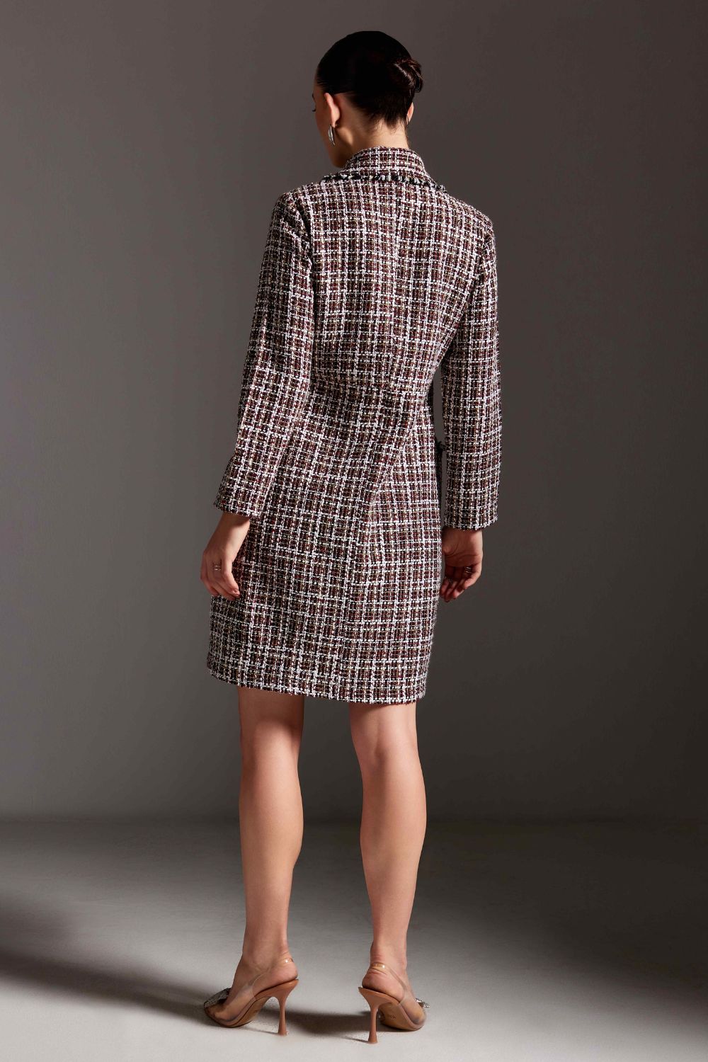 Wine Front Open Jacket / Dress