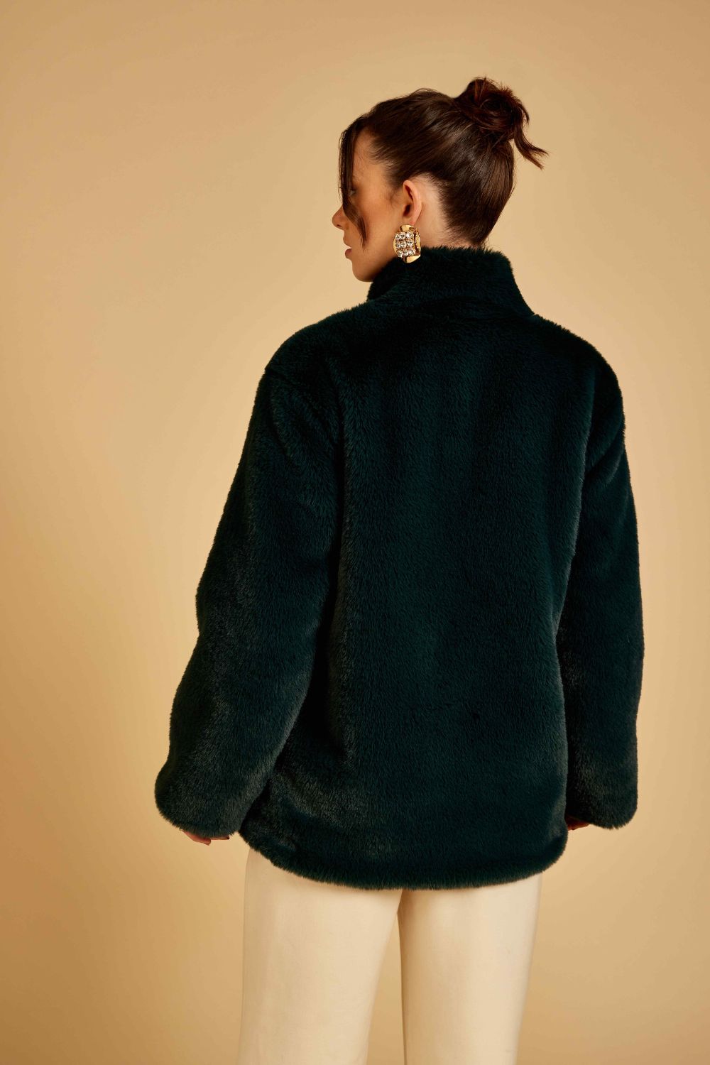 Emerald Fur Jacket
