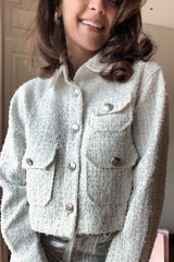 Nriti Shah In Our Pure Pearl Tweed Jacket