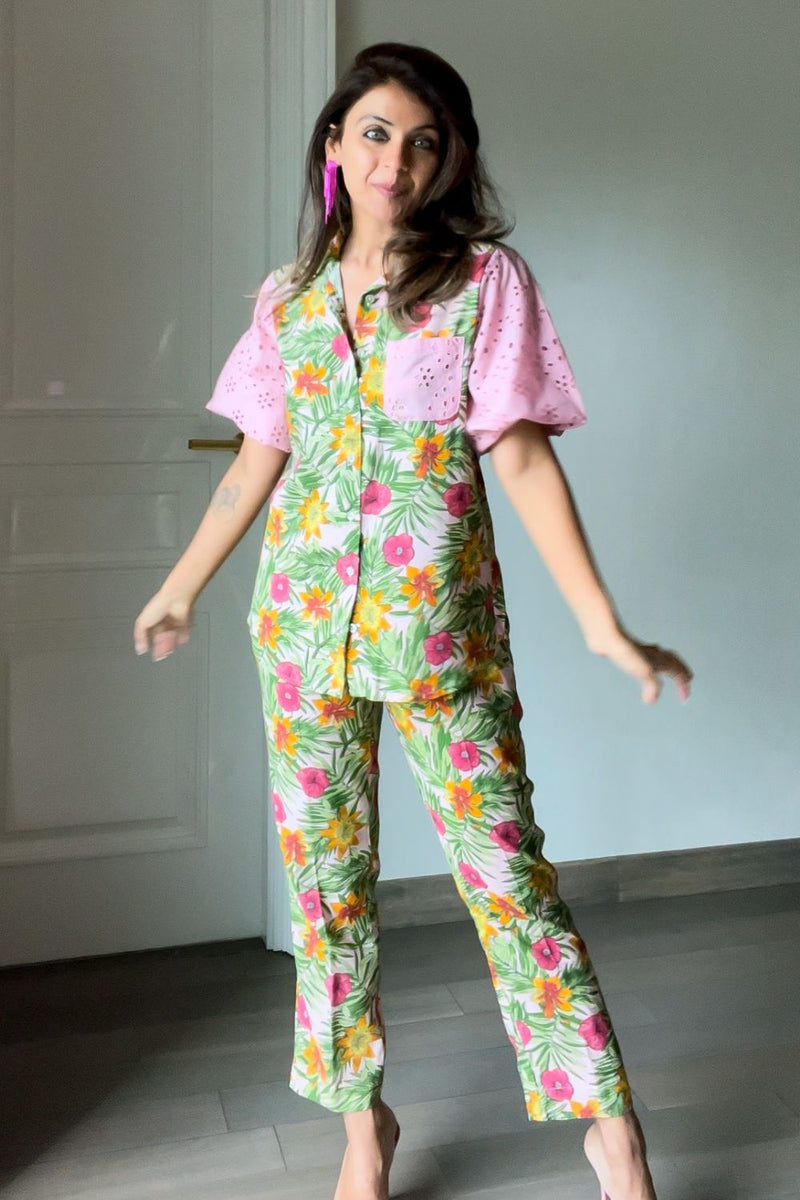 Nriti Shah In Our Garden Delight Co-ord Set