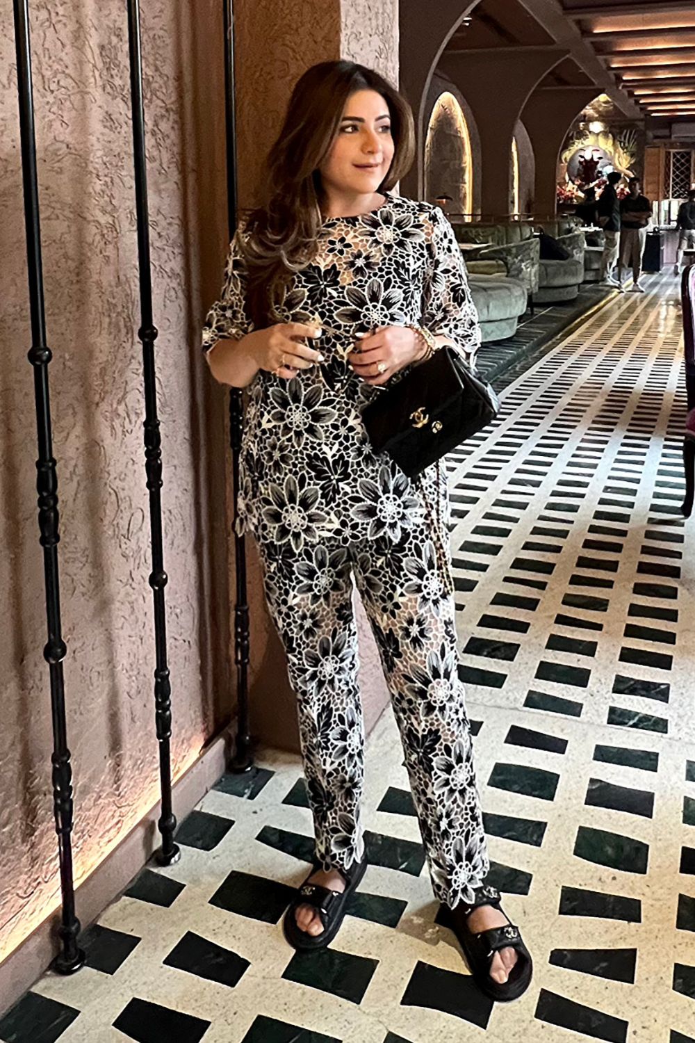 Meghna Pahwa In Our Monochrome Co-ord Set