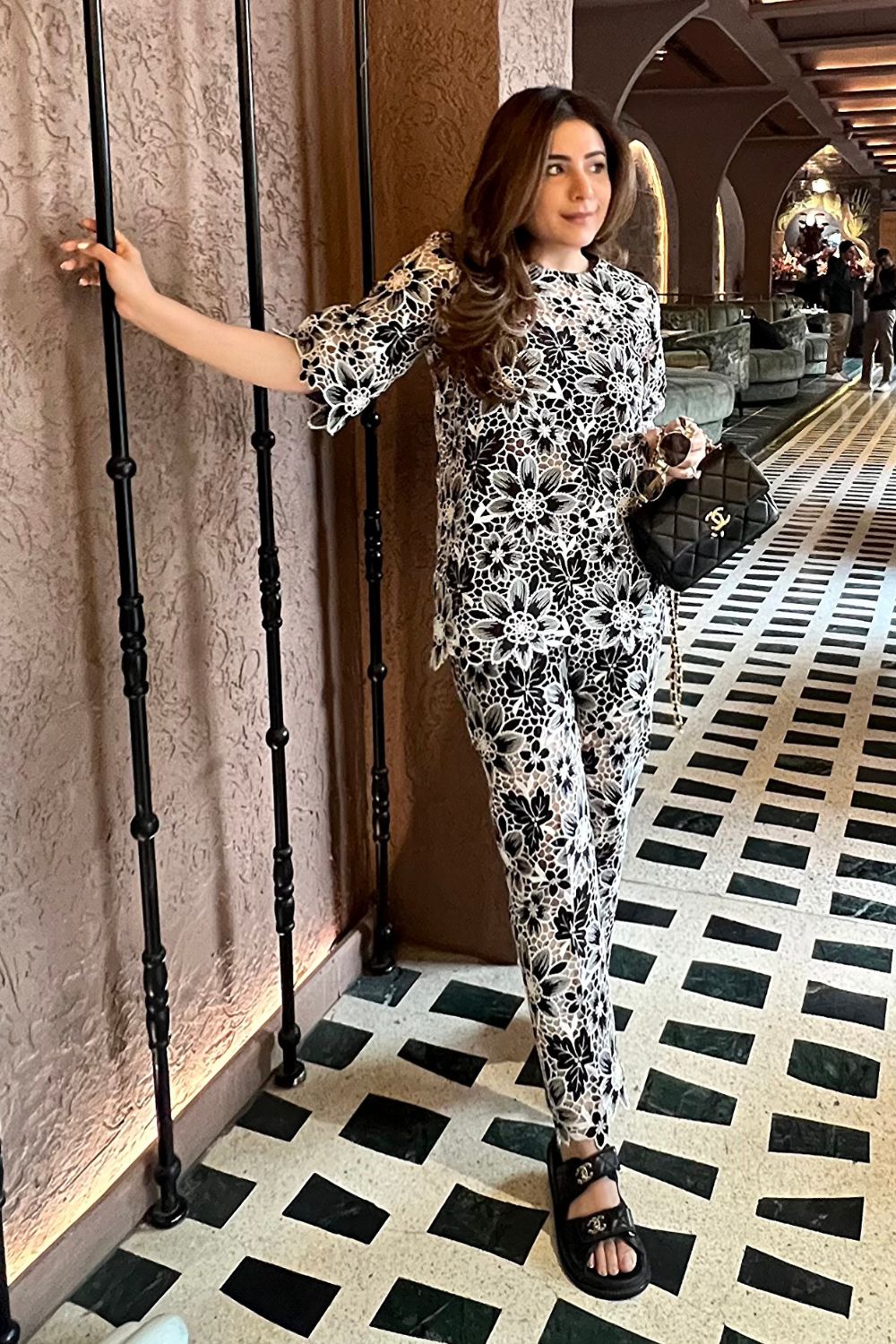 Meghna Pahwa In Our Monochrome Co-ord Set
