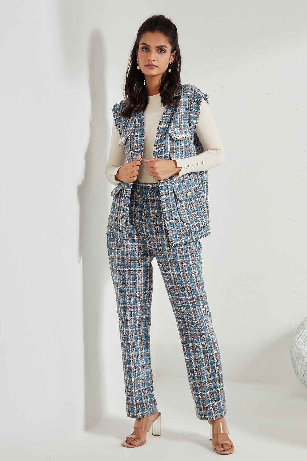 Blue Cherie Co-ord Set