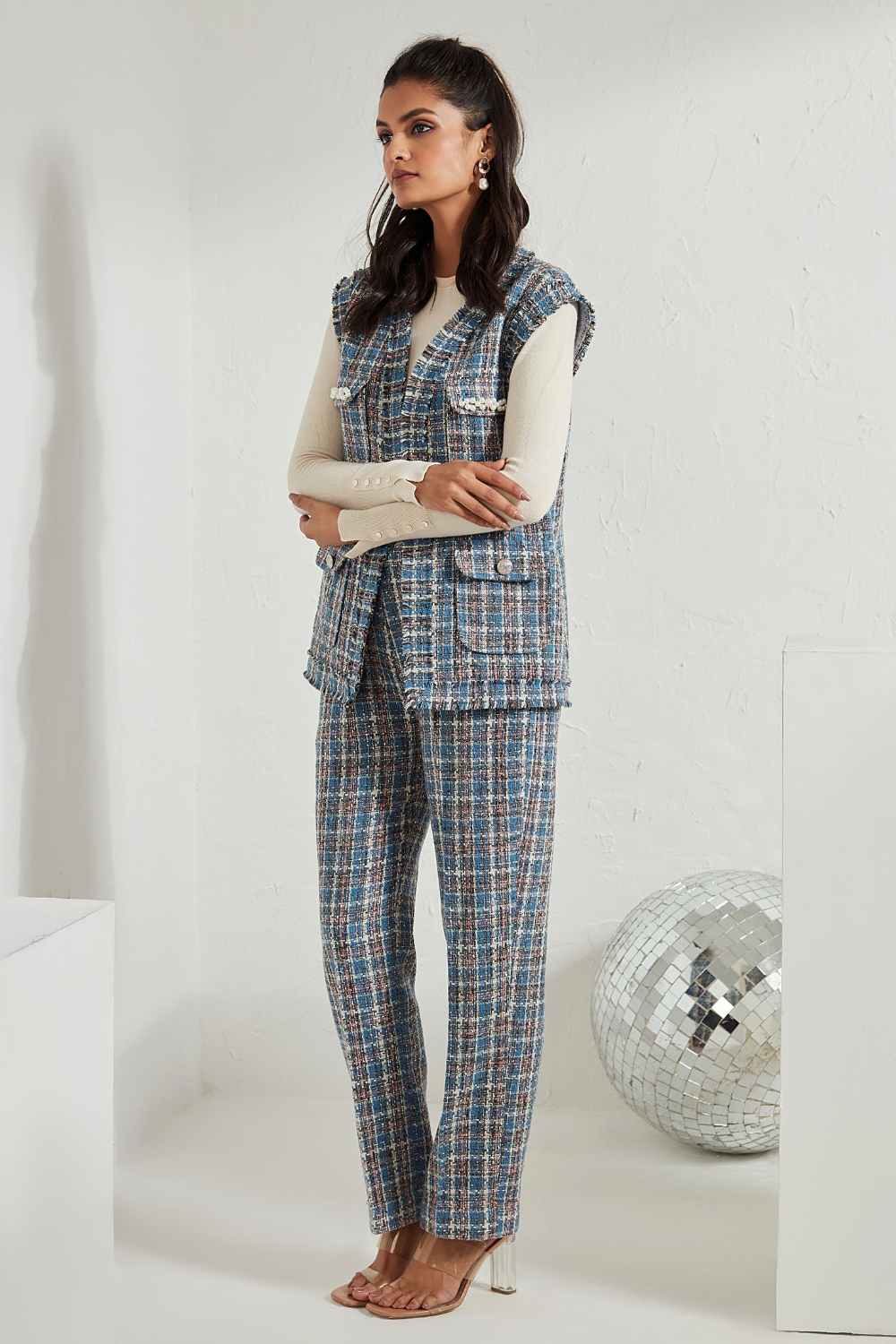 Blue Cherie Co-ord Set