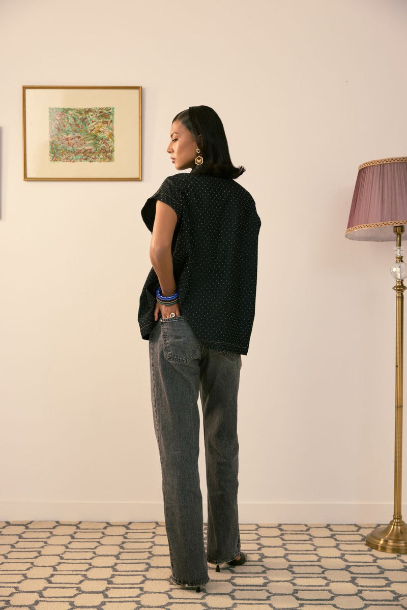 Midnight Utility Tie up Jacket