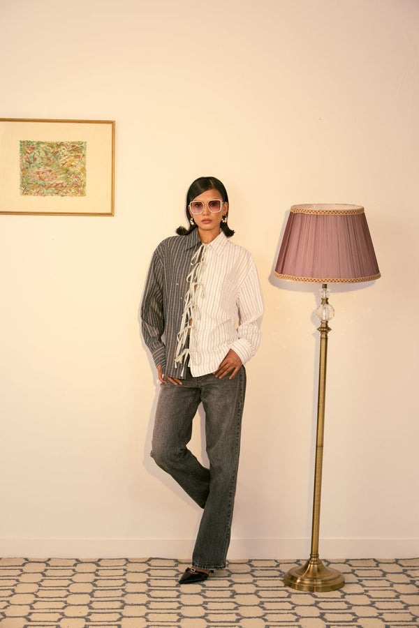 Yin-Yang Button-Up Shirt