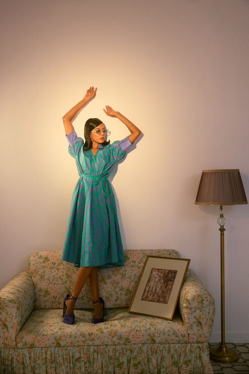 The Aqua Groove Dress