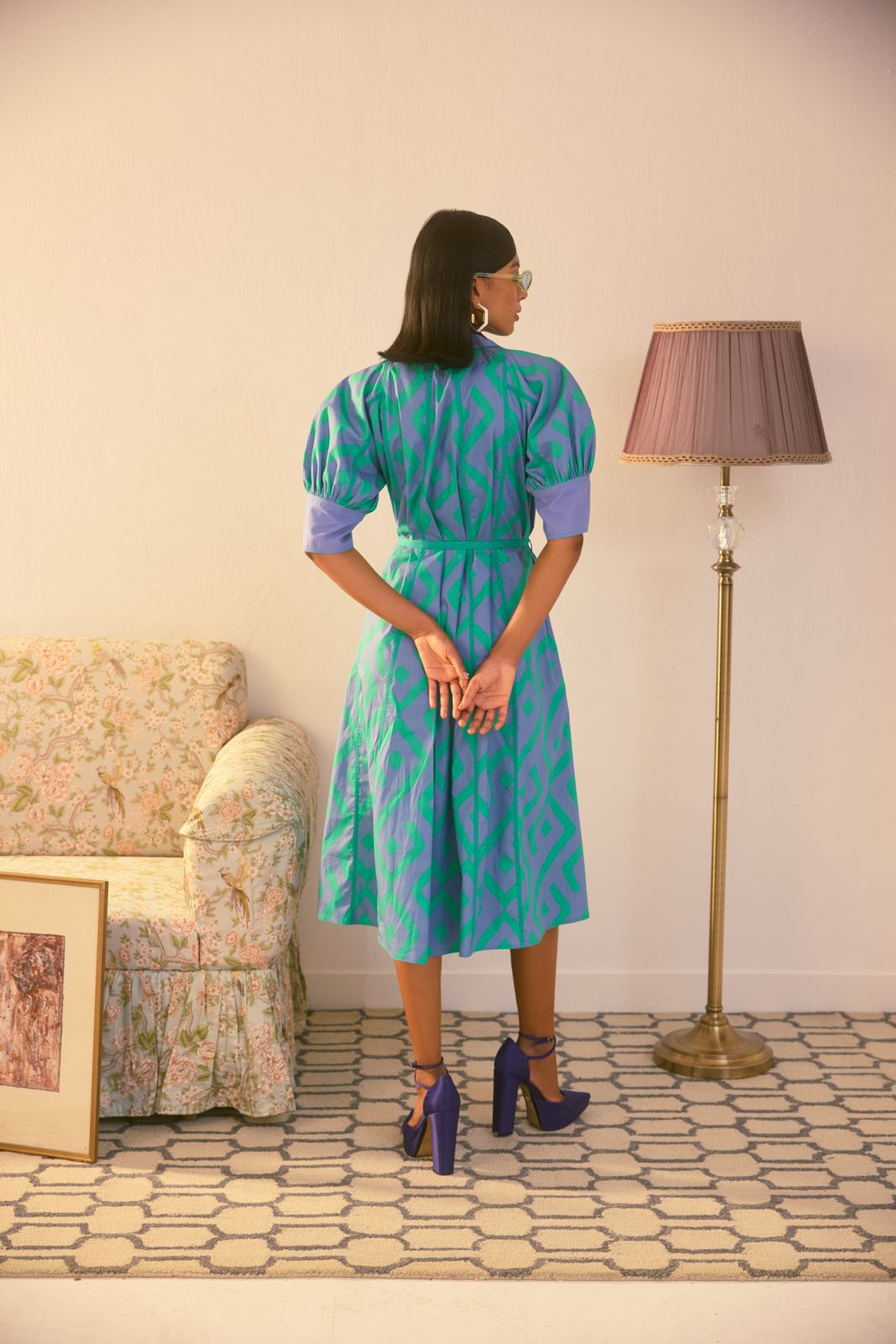 The Aqua Groove Dress