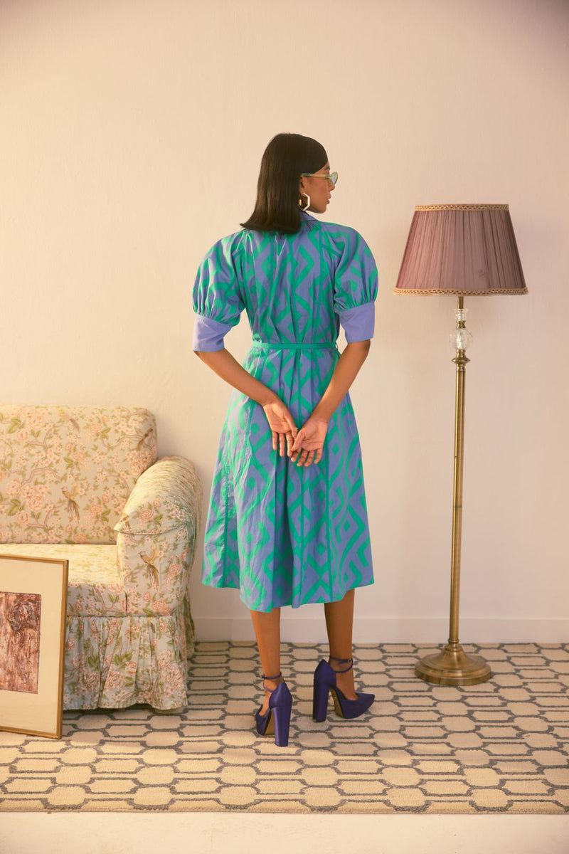 The Aqua Groove Dress