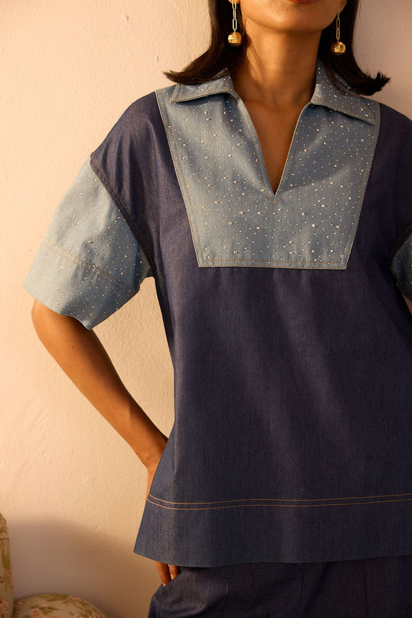 Denim Duo Co-ord Set