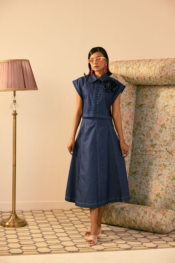 Rossette Skirt Set