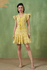 Sunny Daisy Eyelet Dress