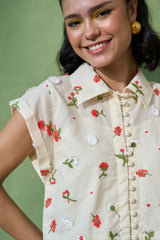 Floral Whispers Skirt Set
