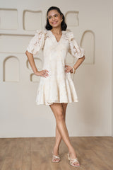 Ivory Lace Dress