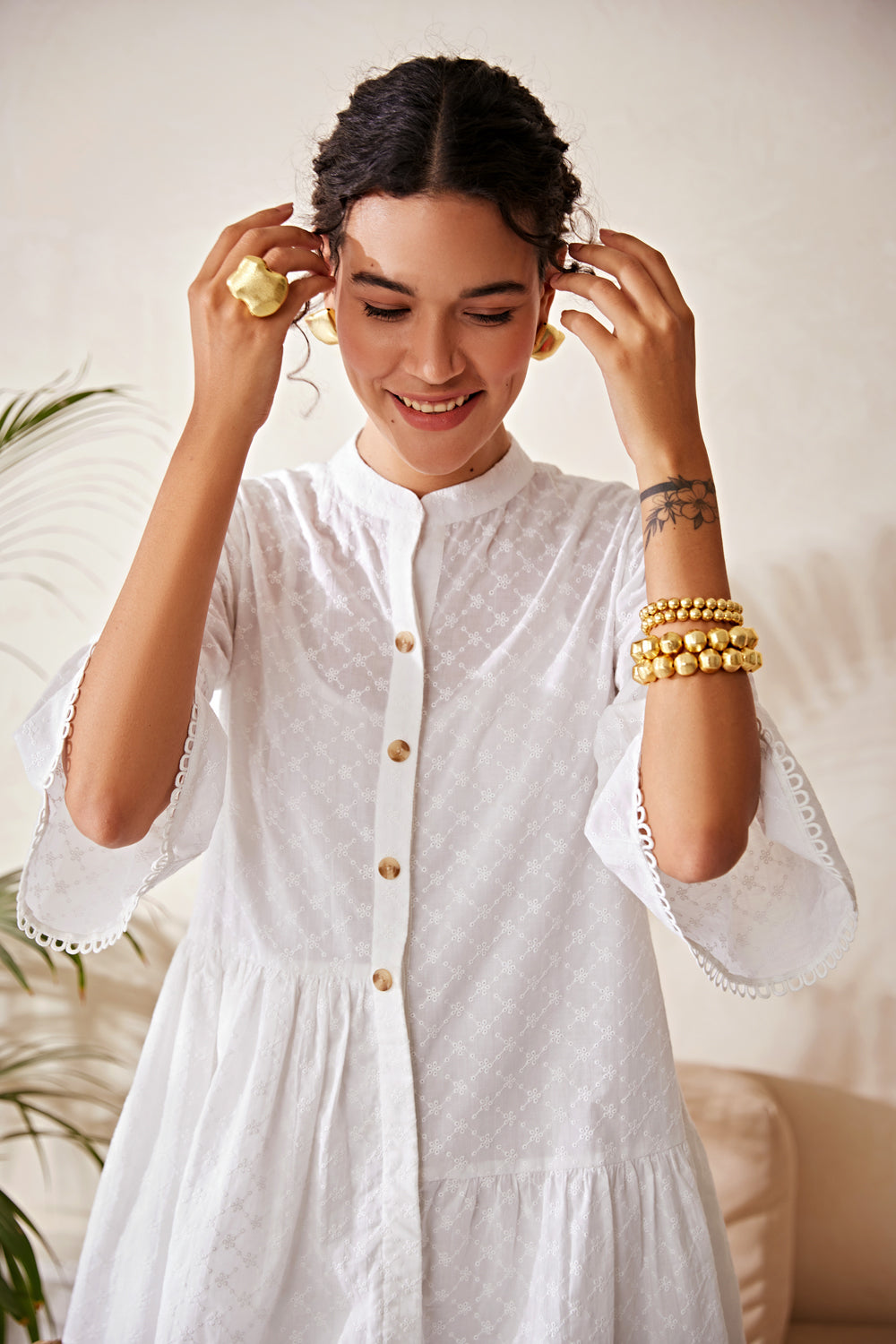 Clean Canvas Dress